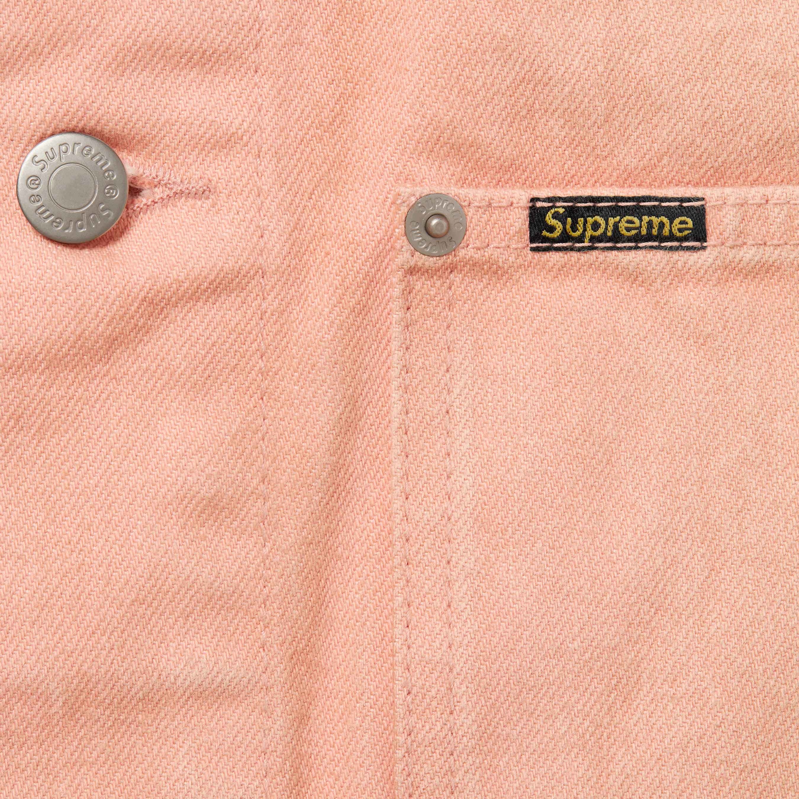 Distressed Selvedge Trucker Jacket view 5